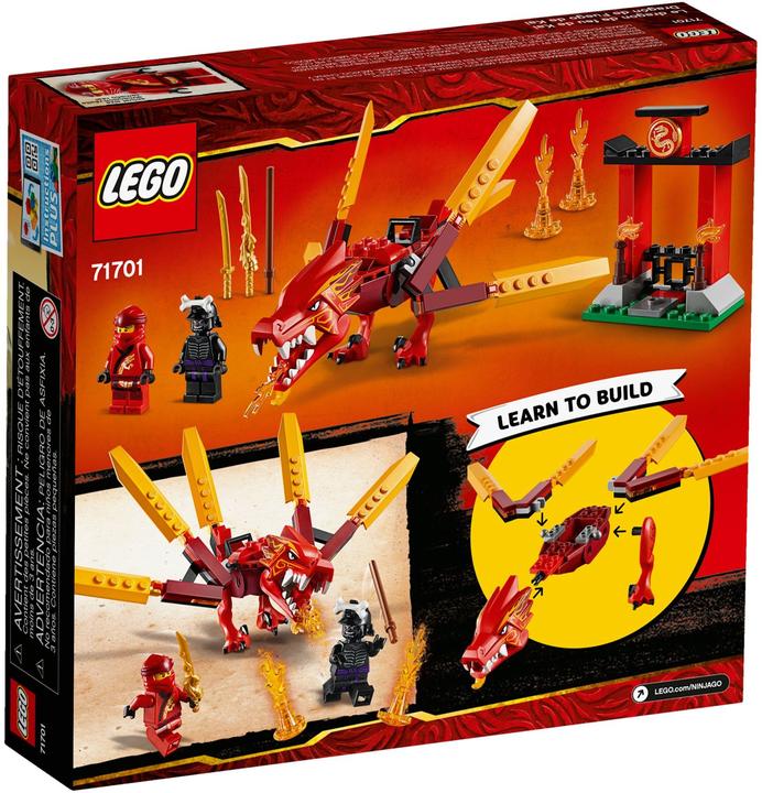 Immagine prodotto LEGO Ninjago - Il drago di fuoco di Kai (71701, LEGO Ninjago)