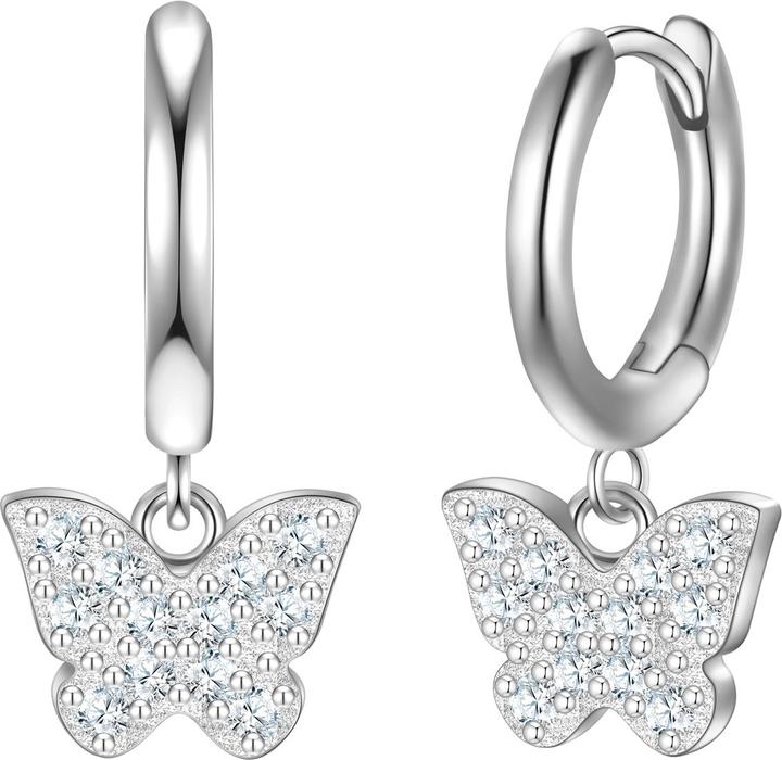 Produktbild Glanzstücke München Creolen Sterling Silber Zirkonia weiss - 38200 (Sterling Silber)