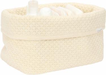 Little Dutch Aufgewahrungsbox gestrickt gross Pure Soft White