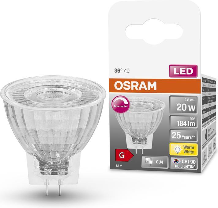 Image du produit Osram Superstar Mr11 (GU4, 3.20 W, 184 lm, 1 x, G)