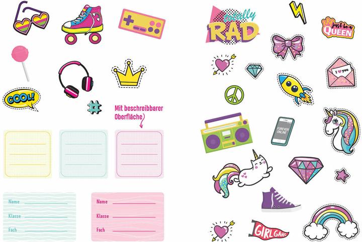 Actual product image Ilias Welt – Mein Stickerbuch: Über 500 Motiv- und Foto-Sticker für Fans von Ilia und Arwen (German, Iliad's World, 2021)