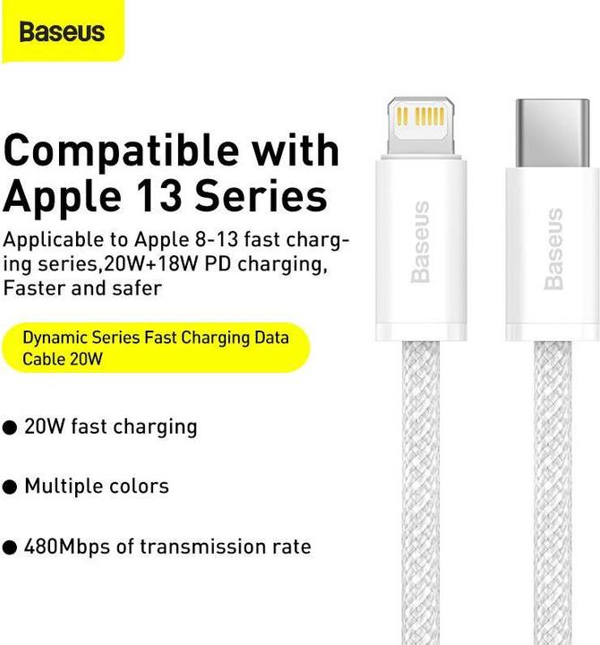 Produktbild Baseus Dynamic PD Series (1 m, USB 4.0, 20 W)