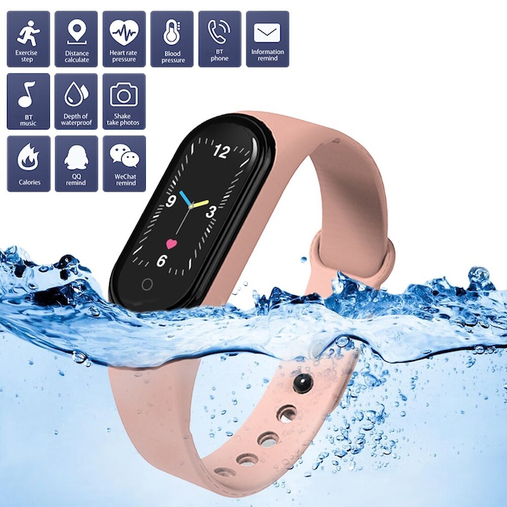 Image du produit PhoneLook Active Fitness Tracker M5 Bracelet sportif intelligent Montre connectée Bluetooth