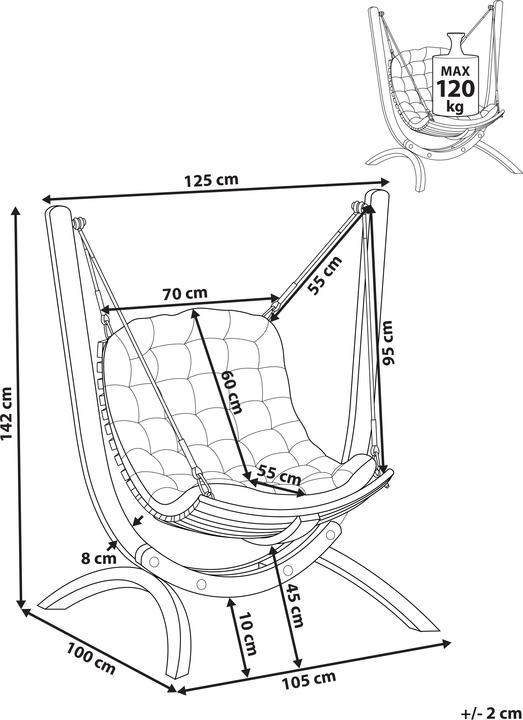 Image du produit Beliani Alliste