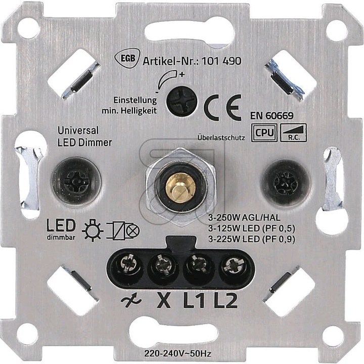 Produktbild EGB AutodetectDimmer für LED Standard automatische Auswahl des Dimmmodus