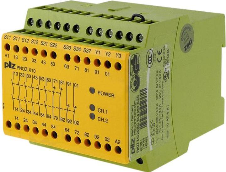 Produktbild Pilz Not-Halt-Schaltgerät PNOZ X10 24Vdc