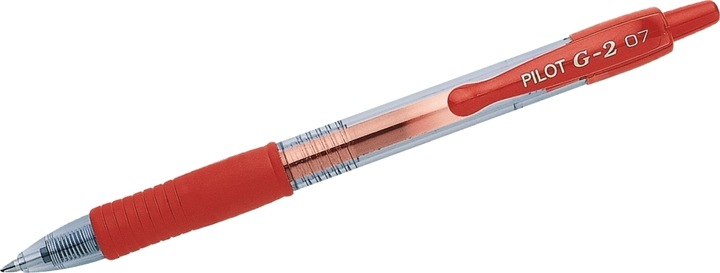 Image du produit Pilot G2 (Red, Transparent, 1 x)