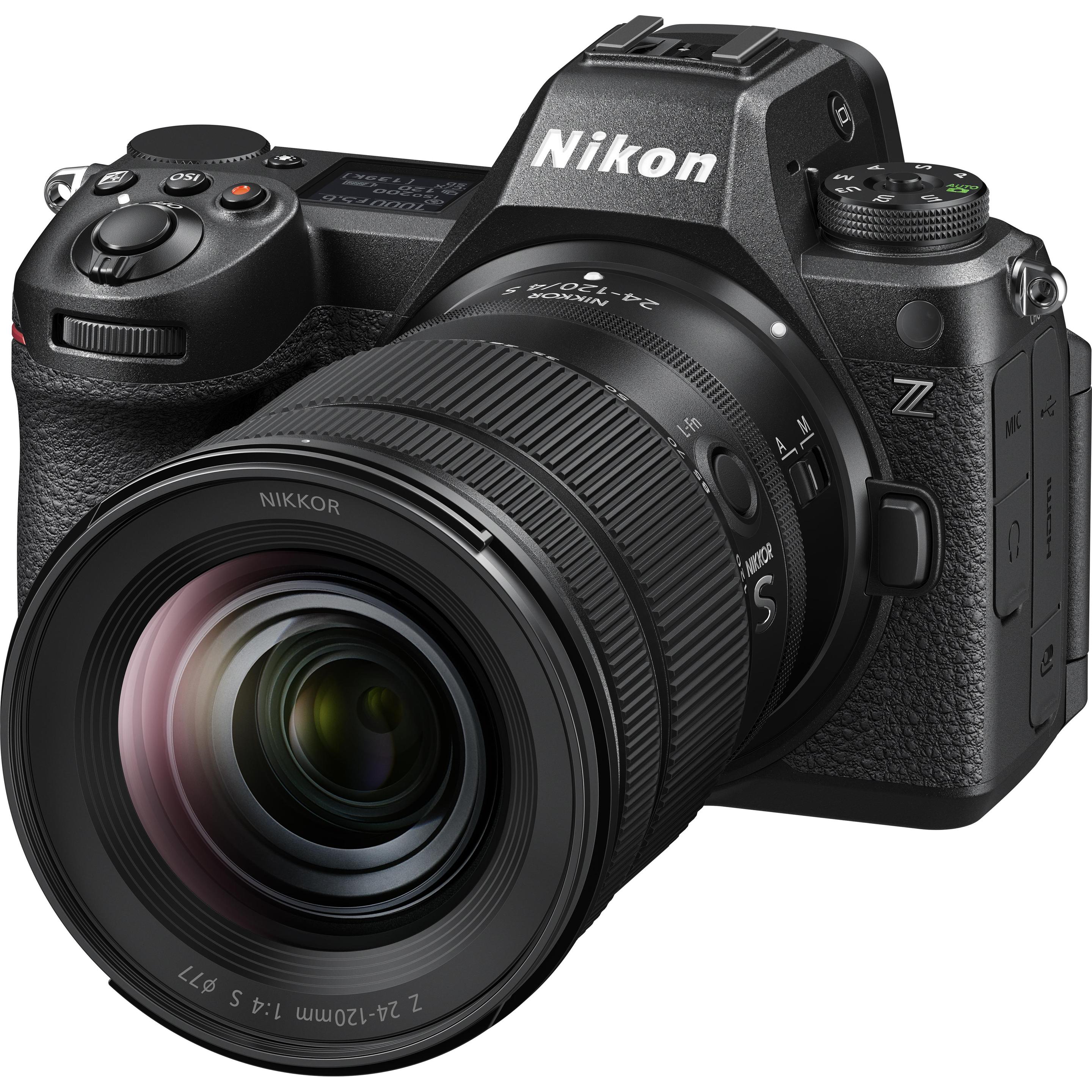 Nikon Z6III Kit (24 - 120 mm, 24.50 Mpx, Vollformat), Kamera, Schwarz