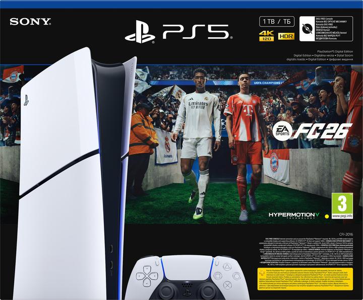 Immagine prodotto Sony Console Playstation 5 Slim Digital Version (EA Sports FC 26 Bundle) EU