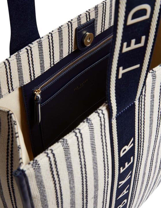 Immagine prodotto Ted Baker Hayllee Striped Canvas Large Icon Bag