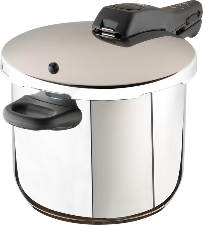 Produktbild WMF Dampfkochtopf Schnellkochtopf 4,5l Perfect Induktion Edelstahl 18/10 (22 cm, Dampfkochtopf)