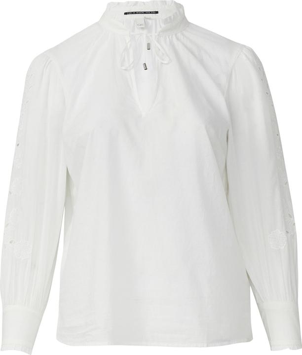 Produktbild S.Oliver Bluse Leichte Baumwollbluse mit Stickerei am Ärmel (54)