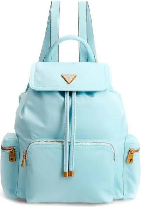 Actual product image Guess Gemma, Polyester, Textile Backpack, Aqua, 204669, For Women, 22 x 30