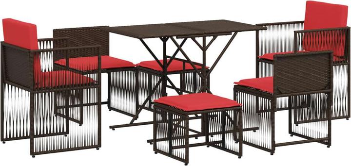 Produktbild vidaXL Garten-Essgruppe (104 x 56 x 72 cm)