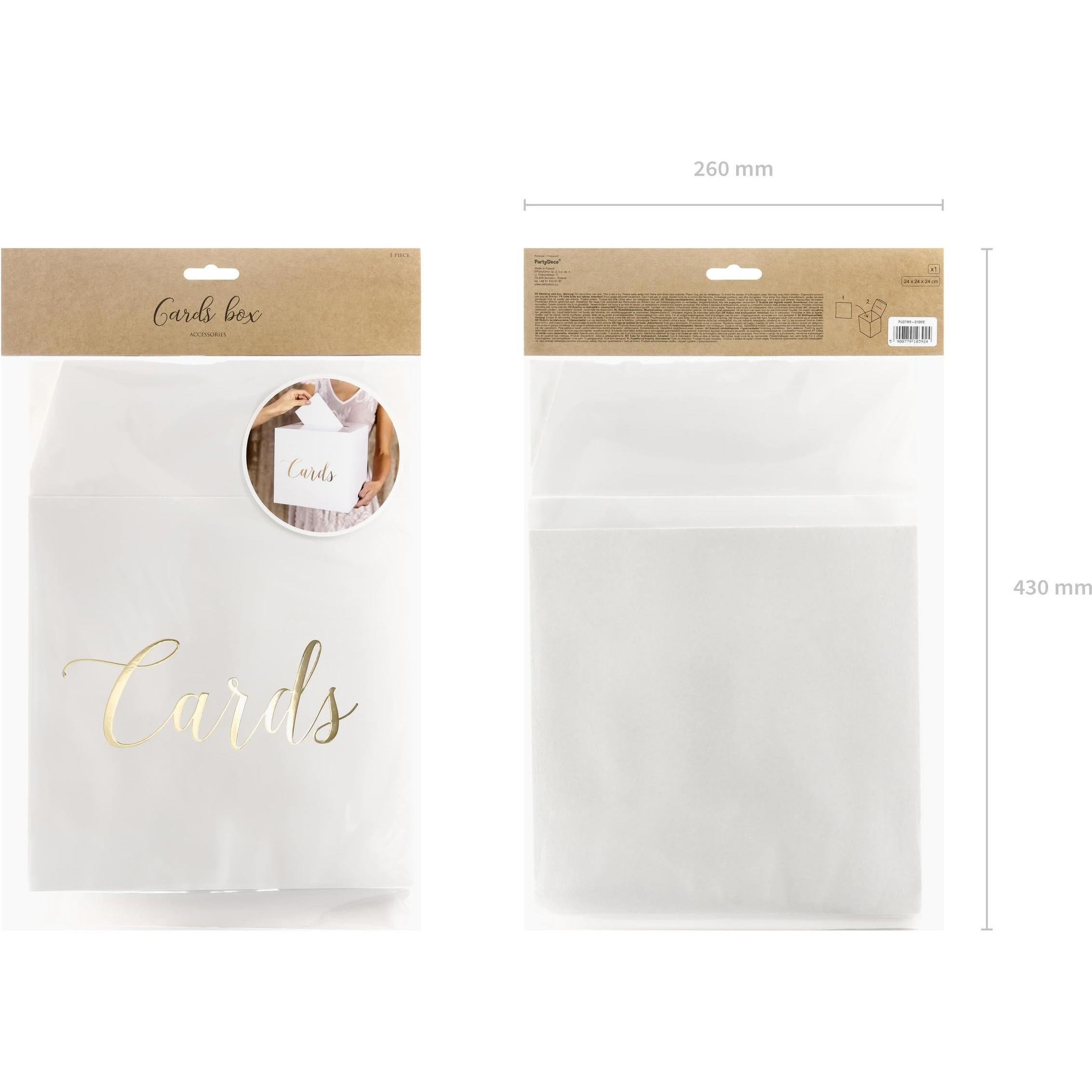 Thumbnail - Partydeco Kartenbox