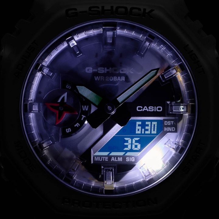 Immagine prodotto Casio G-Shock GA-2100NNJ-8AER (Cronografo, Orologio con pietra preziosa, 45 mm)