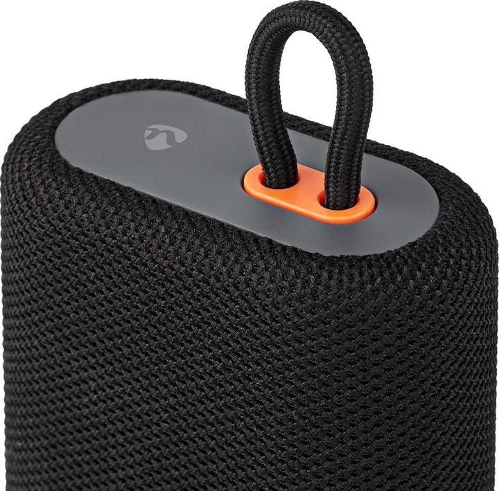 Actual product image Nedis Bluetooth Speaker, 7W - Black (7 h, Rechargeable battery operated)