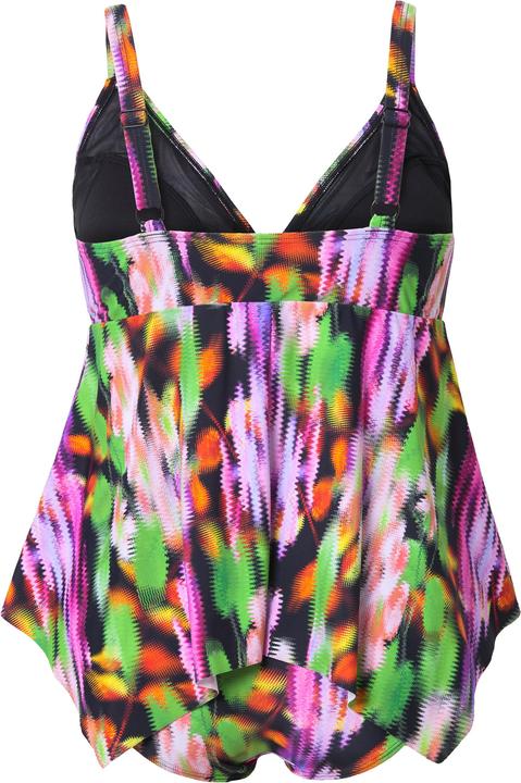 Produktbild Ulla Popken Tankini, Softcups, Träger verstellbar, recycelt (44 A)