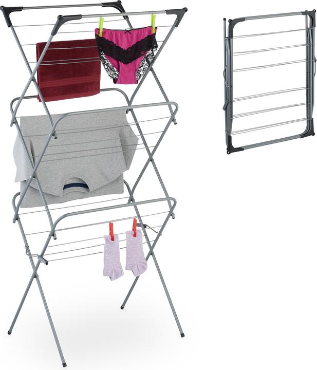 Actual product image Relaxdays Drying rack (18 m)