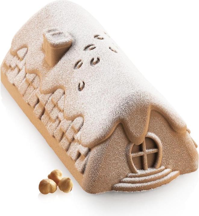 Produktbild Silikomart Moule à Bûche - Winter cottage 1100