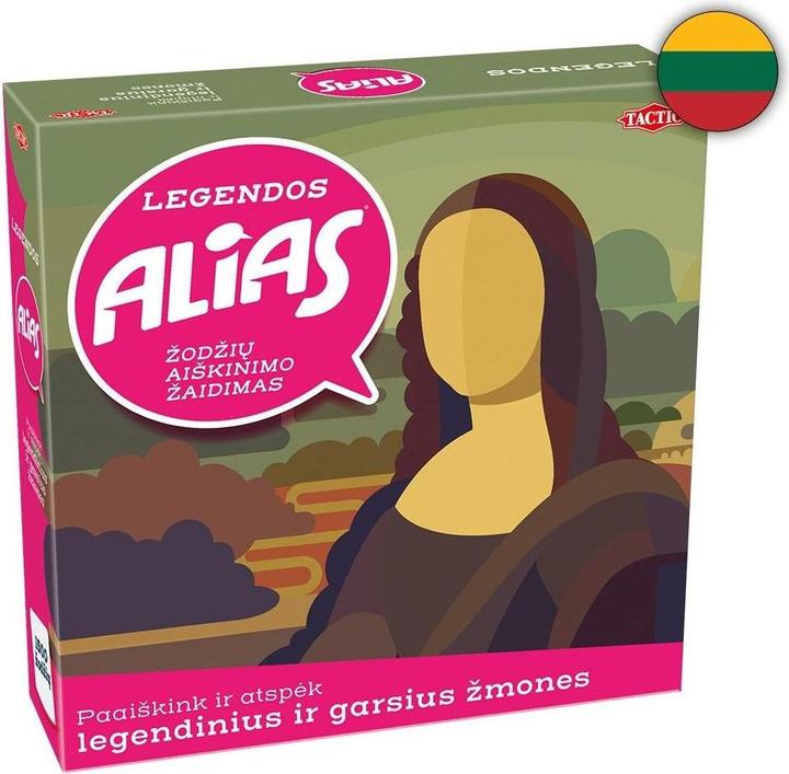 Produktbild Tactic BOARD GAME ALIAS LEGEND 59253 (Deutsch, Litauisch)