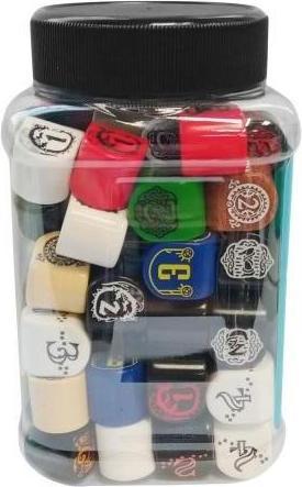 Produktbild Q Workshop JMIX08 - Dose mit modernen d4-Würfeln (80 Stück)