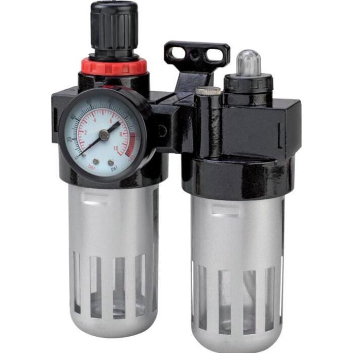 Thumbnail - Proline, Kompressor, Regulator with pressure gauge, filter and 1/4 inch grease (9.30 Bar)