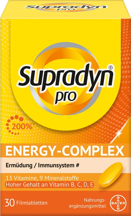 Produktbild Supradyn pro energy-complex (30 Stück, Tabletten, 69 g)