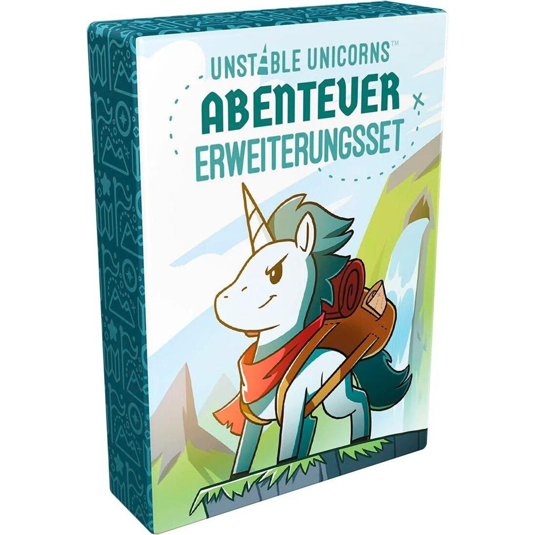 Unstable Games TTUD0009 - Unicorni instabili - Avventura, per 2-8 giocatori, da 8 anni (espansione IT) (Tedesco)