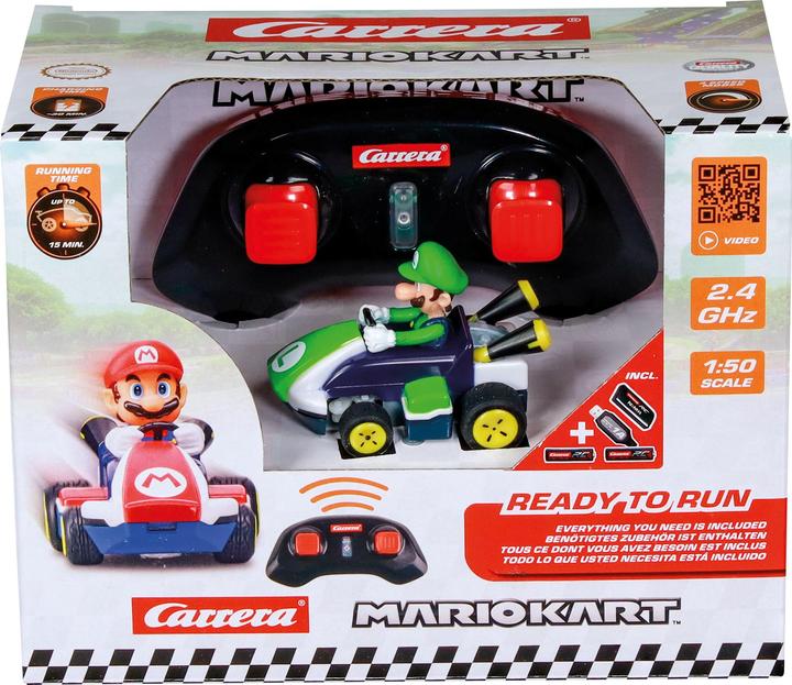 Image du produit Carrera Nintendo Luigi Mini 1:50 RC