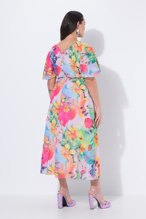 Produktbild Ulla Popken Maxi-Chiffonkleid (58)