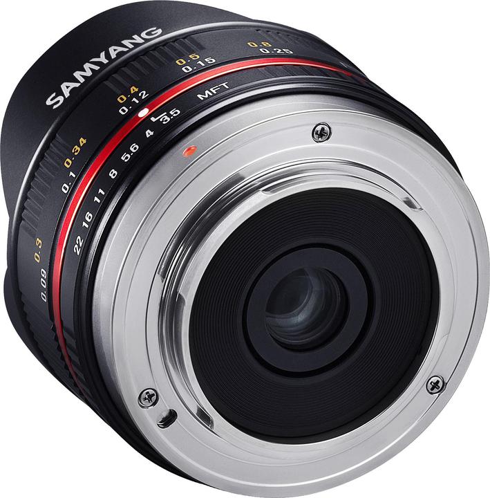 Produktbild Samyang 7.5mm f/3.5-22 MFT (Micro Four Thirds, APS-C / DX)
