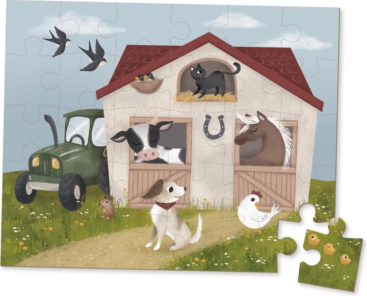 Produktbild Filibabba Grosses Puzzle mit 30 Teilen - Magic Farm (30 Teile)