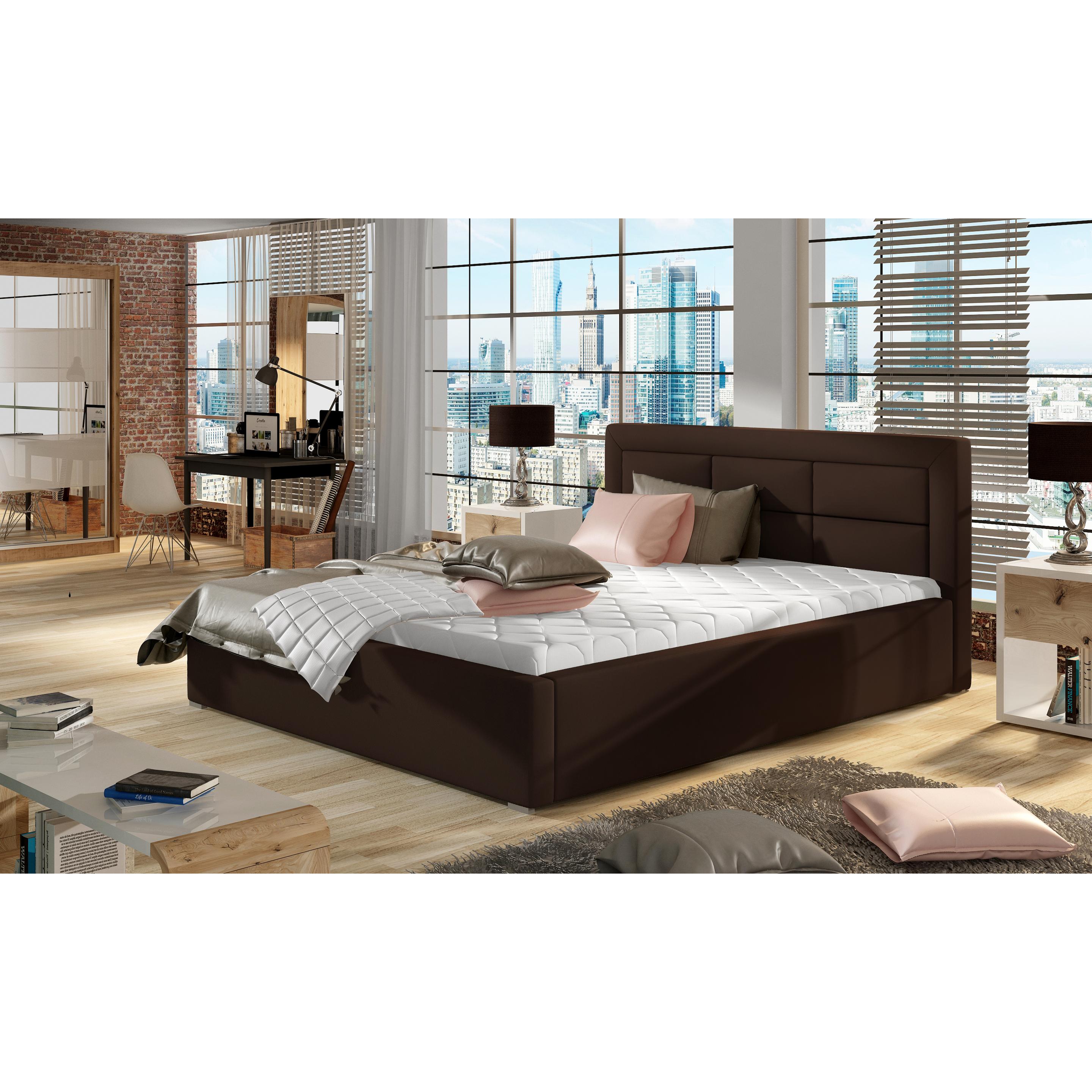 ELTAP, Bett, Rosano mit Stauraum (160 x 200 cm)