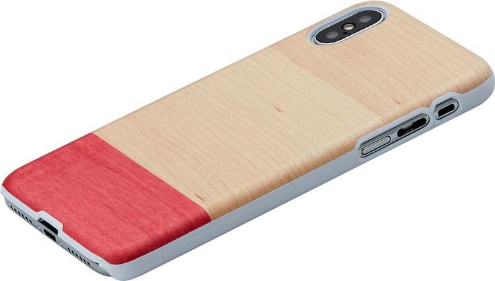 Produktbild Man&Wood SmartPhone case iPhone XS Max miss match white (Apple iPhone XS Max)