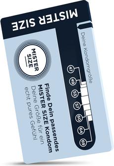 Produktbild Mister Size Condom Sizer» Bestimmen Sie jetzt Ihre Kondomgrösse (1 Stk.)