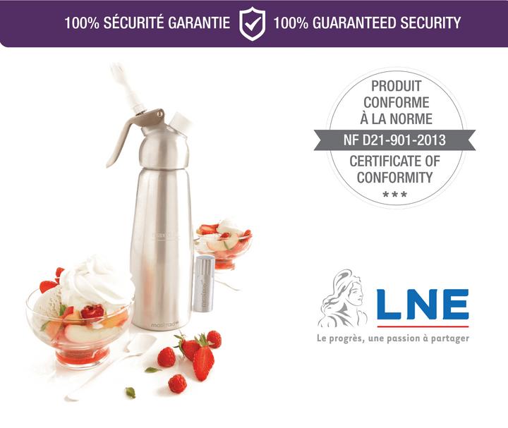 Immagine prodotto Mastrad Mousse e salse per creme (0.50 l)