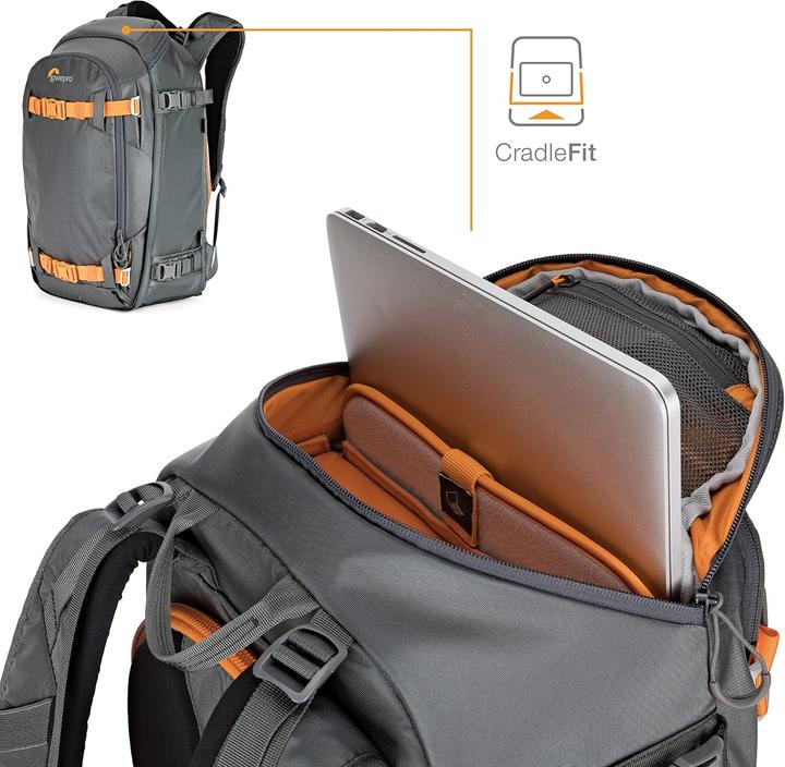 Actual product image Lowepro Whistler BP 450 AW II Green Line (Photo backpack, 36 l)