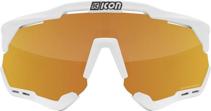 Actual product image Scicon Aeroshade XL SCNPP white gloss (Multimirror Bronze)