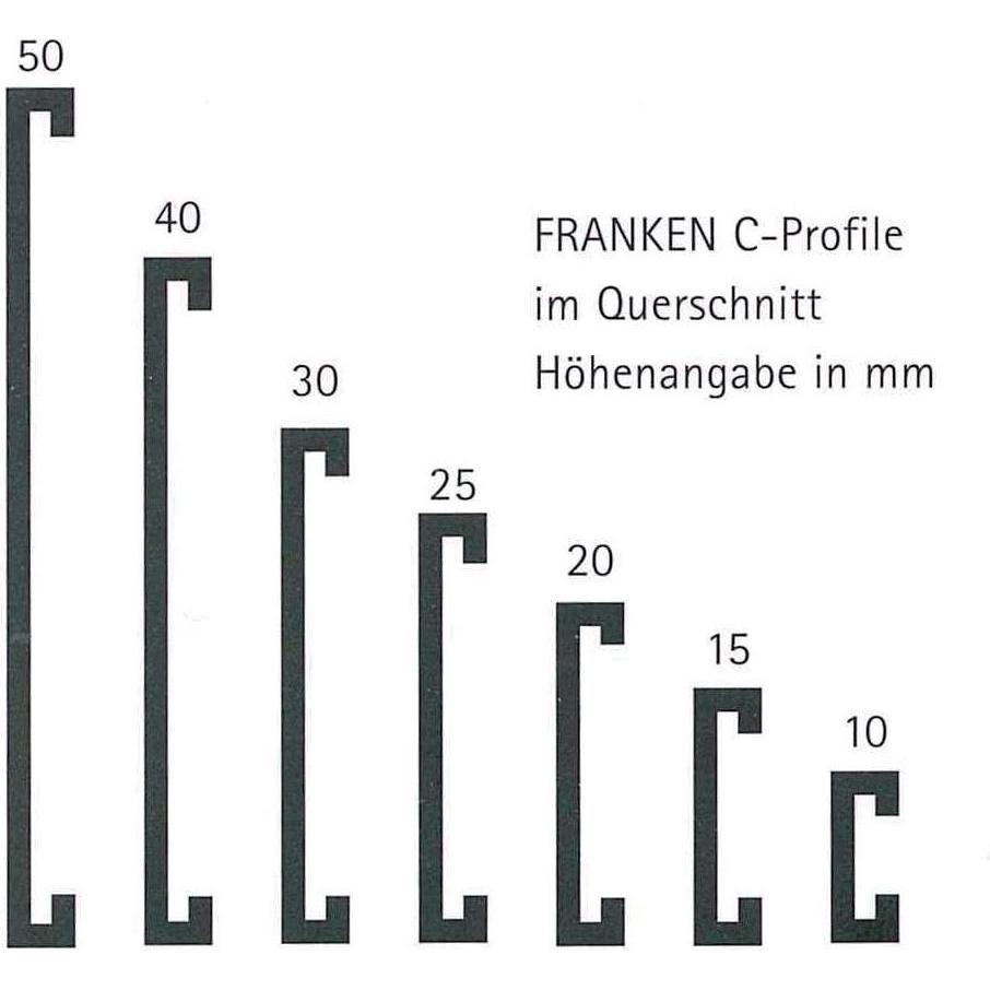 Thumbnail - Franken, Magnet, Namensschild magnetisch (10 x)