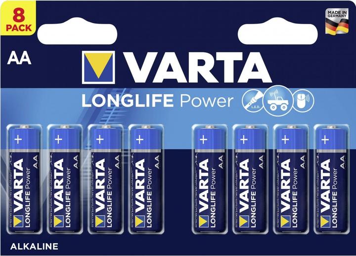Varta potenza a lunga durata (8 pz., AA, 2960 mAh)