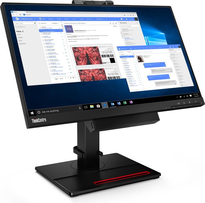 Actual product image Lenovo ThinkCentre TIO22 Gen 4 (1920 x 1080 pixels, 21.50")