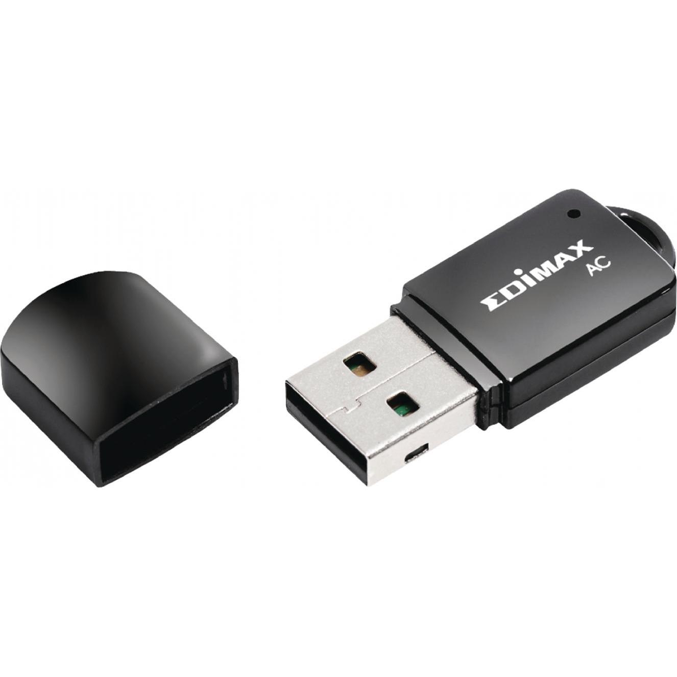 Thumbnail - edimax Ew-7811utc (USB 3.0), Netzwerkadapter, Schwarz