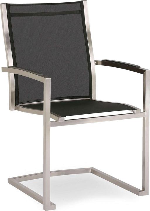 Produktbild Best Freischwing-Sessel Marbella Edelstahl/schwarz