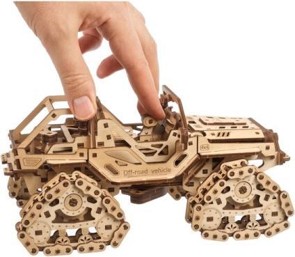 Actual product image Ugears 70204 Tracked Off-Road Vehicle