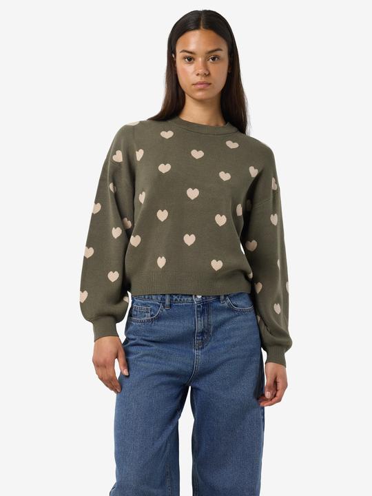 Produktbild Noisy May Gemusterter Pullover (M)