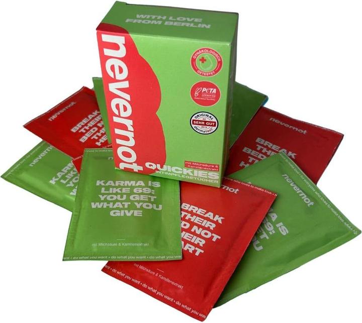 Produktbild NeverNot Quickies (275.63 ml, Intimtücher)