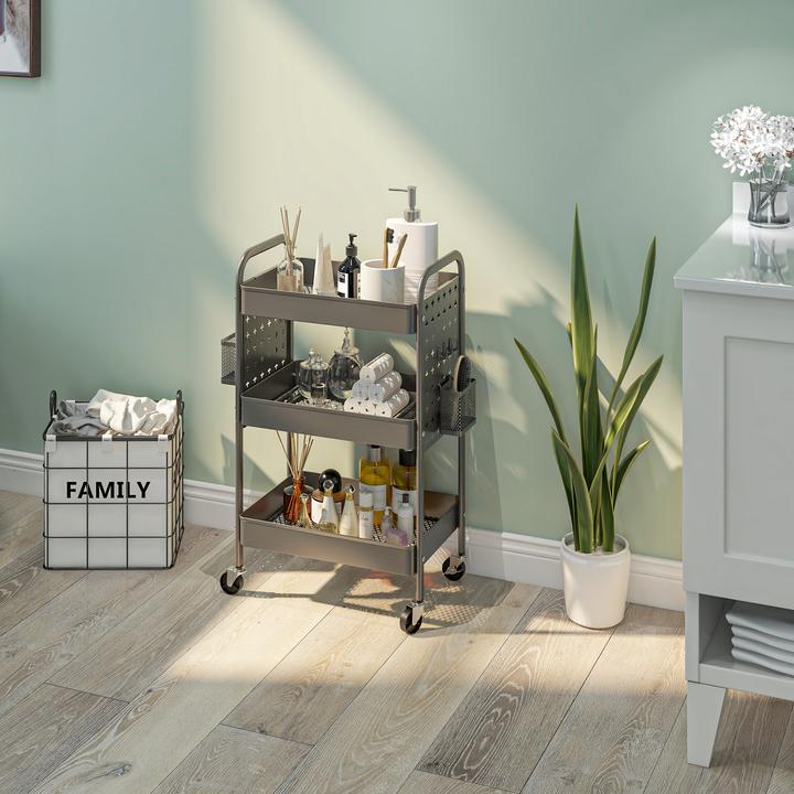 Produktbild Homcom Küchenrollwagen