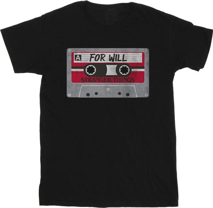Immagine prodotto Netflix Stranger Things Cassette For Will Maglietta Ragazze (140, 146)