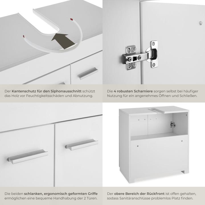 Actual product image tectake Idris (60 x 35 x 56 cm)